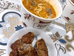 招牌沙茶面-1980烧肉粽(金榜店)