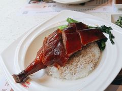烧鹅拼油鸡饭-添饭茶餐厅(天悦龙庭店)