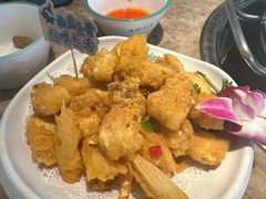 椒盐鱼骨-淘米捞·米汤脆鲩鱼火锅(福田皇岗店)