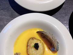 蟹粉虾汤蛋羹黑鱼籽蒸鲍鱼-蟹榭·本帮江浙菜·蟹宴(五角场合生汇商场店)