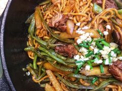 精选肋排焖面-金豆角砂锅焖面(安贞店)