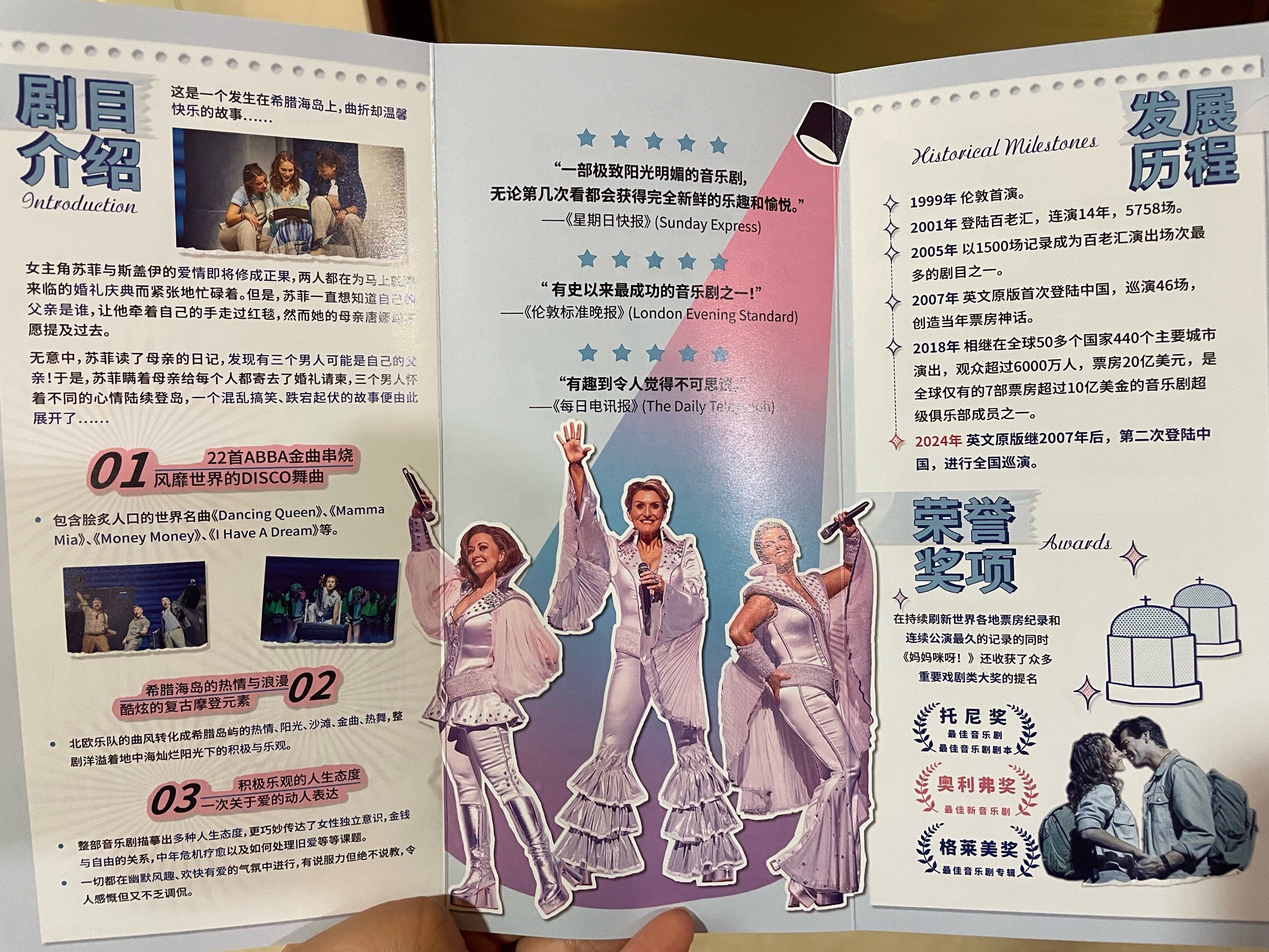 17年后终于能再看原版妈妈咪呀了