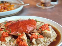 和乐蟹蒸手剁肉饼-广州文华东方酒店·江-由辉师傅主理