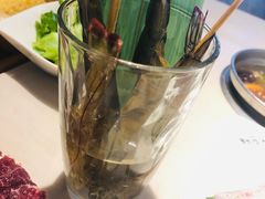 竹签虾-围炉夜话·潮汕卤水火锅(榕江店)