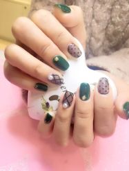 点击看大图 -莫奈花园日式美甲美睫