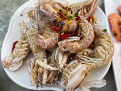 椒盐皮皮虾-四川小胡子海鲜(丁村万人海鲜广场店)