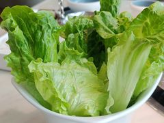 如皋生菜-左庭右院鲜牛肉火锅(浦江欢乐颂店)