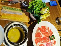 菜汁面-尚海豆捞(乐虹坊店)