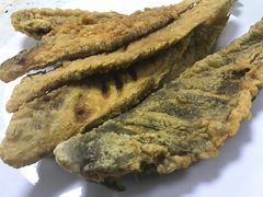 炸大舌头鱼-宏源鑫海鲜餐厅·海景婚宴厅(石老人店)