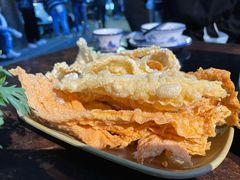炸腐竹-胡须佬鸡煲四季火锅(海雅缤纷城店)