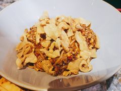 油渣拌饵丝-浩海火燒雲傣家菜(芮欧百货店)