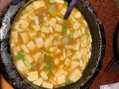 石锅鸡汤豆腐-绿茶餐厅(蓝色港湾店)