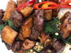 珍菌牛肉粒-汤城小厨•粤菜•靓汤(金宝街店)