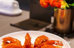 Roasted Red Pepper Baked Shrimp