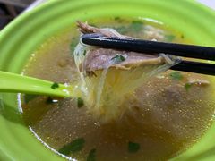 牛肉粉丝汤-胡记锅贴·沪上游子老鸭粉丝汤(太原路店)