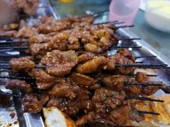 羊肉串-夏都地标马一刀烤肉美食城