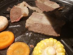 -明洞阿姨·韩式酱蟹烤肉·创意料理(三元桥店)