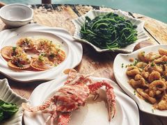 红花蟹-蓝湾碧波·老字号·疍家非遗海上餐厅
