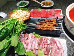 烤羊肉串-马一洒开锅羊肉清真餐厅(京汉店)