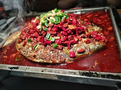 -探鱼·鲜青椒爽麻烤鱼(番禺万达店)