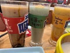 黑糖豆乳吸吸冰粥-宏状元现熬粥·京味菜(黄寺大街店)