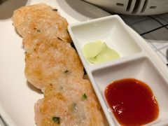 香煎虾饼-双合园·海鲜水饺青岛菜(上清路店)