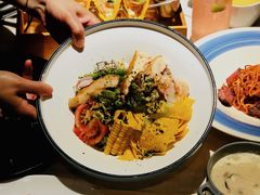鸡肉大虾鲜蔬波奇碗（荞麦面）-西堤牛排(南京龙江店)