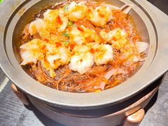 金银蒜蒸凤尾虾-绿茶餐厅(汇悦大融城店)