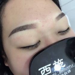 -西施无菌半永久纹绣眉眼影唇轻增发纹发际线