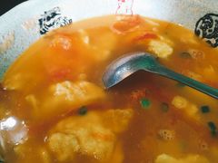 番茄蛋汤-盛天毛血旺非遗美食(观音桥店)