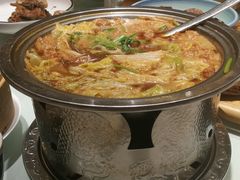 小酥肉炖白菜-山东宾馆·齐鲁苑餐厅