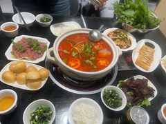 -黔府豆米火锅野菜馆(南马店)