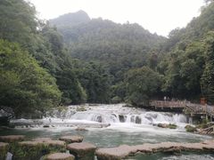 -小七孔景区-六十八级跌水瀑布