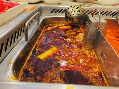 牛油麻辣锅底-海底捞火锅(之心城店)
