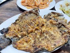 -北京龙庆四季香农家饭庄·灶台鱼·碳烤虹鳟鱼(龙庆峡店)