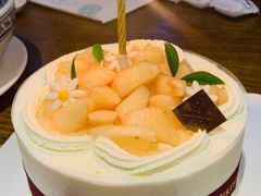 蜜桃奶油蛋糕-卷心卷意·轻甜蛋糕(新光天地店)