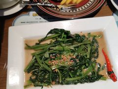 秘制虾酱炒空心菜-帕蓝·暹罗料理(曲阳店)