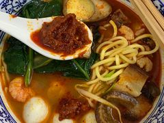 福建虾面（鱼仔，鱼丸，芥蓝）-青屋虾面