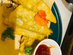 炸荷花-后海16号·北京私房菜