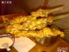 羊肉串-语言大学-清真食堂