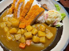 猪排咖喱便当-松子料理(华威桥店)