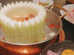 -得意咚瓜·顺德鱼生·冬瓜盅火锅