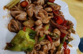Pickled Chili Stir-fried Intestine