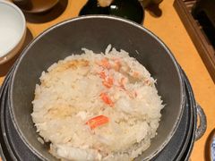 蟹肉釜饭-蟹道乐(梅田店)