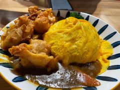 盐酥鸡咖喱蛋包饭-暖食光·台式家庭餐厅·生日主题店(万达店)