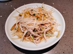榨菜肉丝炒豆芽-老头儿油爆虾(星光一期店)