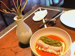 鸡腿菇烧椒蹄花-杭州西子湖四季酒店·金沙厅