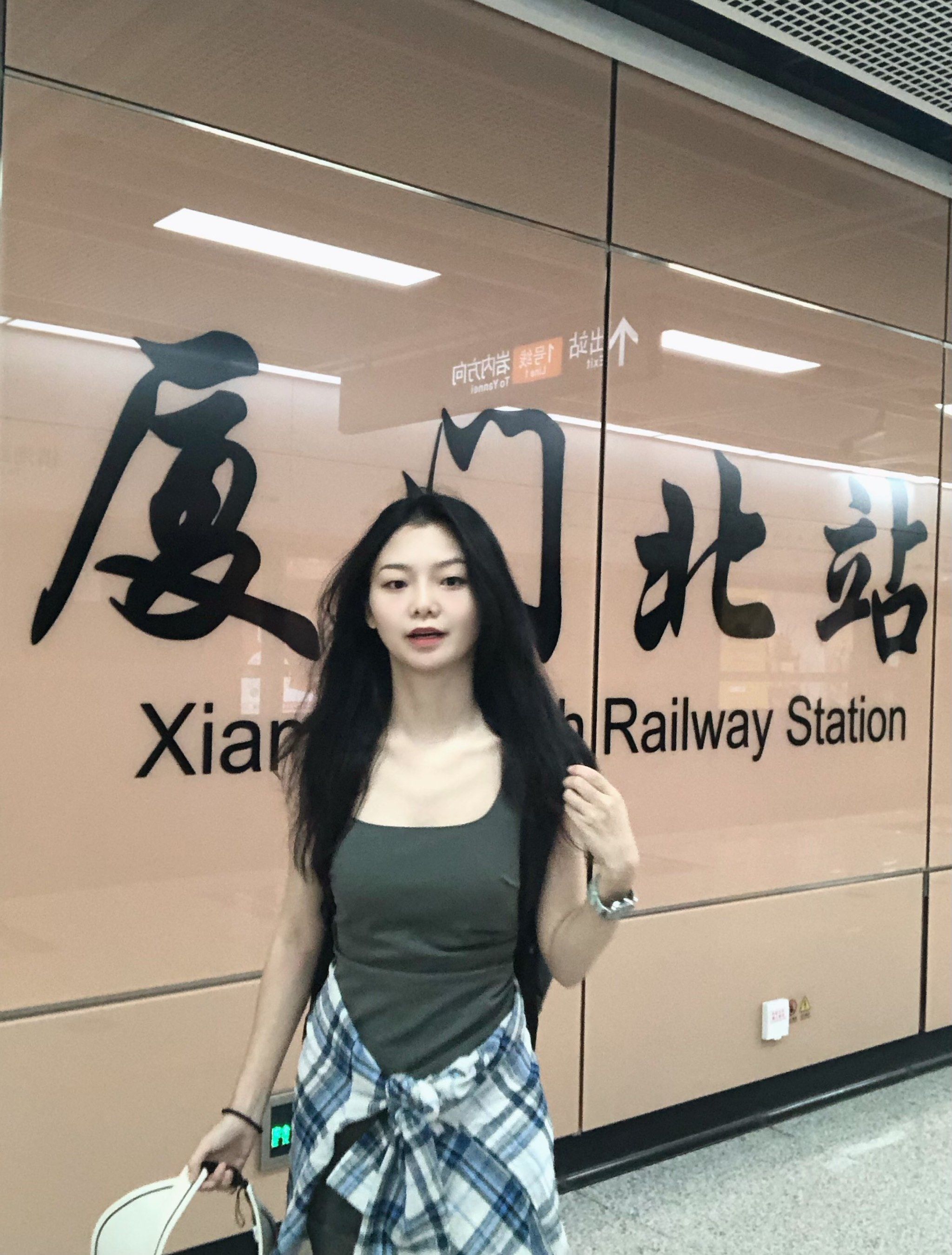 厦门北站,走错检票口,差点错过❌车❗️