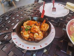 火焰橄榄油爆虾-BROWNSTONE布朗石西班牙餐厅(富城店)