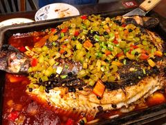 豆豉鱼-江边城外烤全鱼(方庄时代购物中心店)